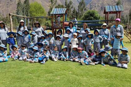 Gruppenfoto Kindergarten