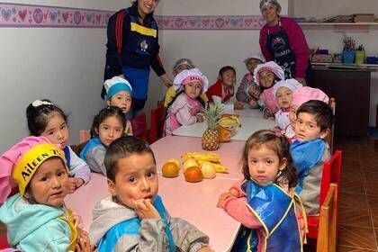 Gemeinsam essen im Kindergarten