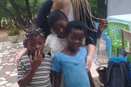 Voluntary service at the Children Center in Ghana