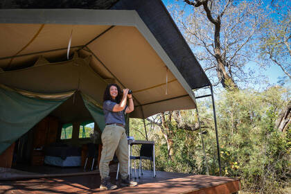 Unterkunft bei der Ranger Ausbildung