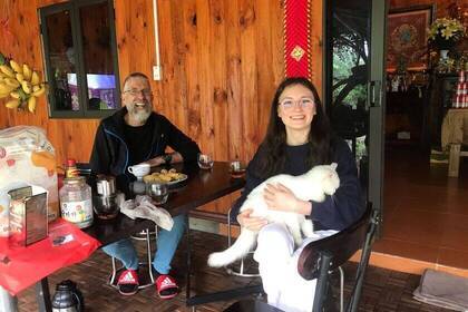 Volunteers auf der Farm