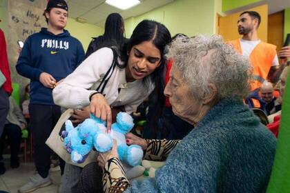 Arbeit im Projekt mit Senioren