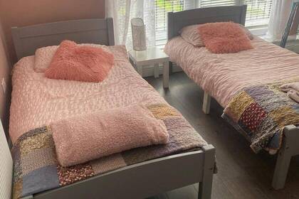 Schlafzimmer in einer Unterkunft in Irland