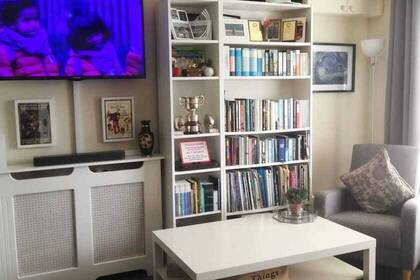 Wohnzimmer Unterkunft Irland