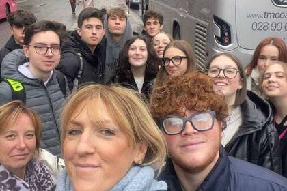 Gruppenfoto Praktikanten 