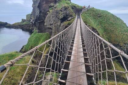 Hängebrücke in Irland