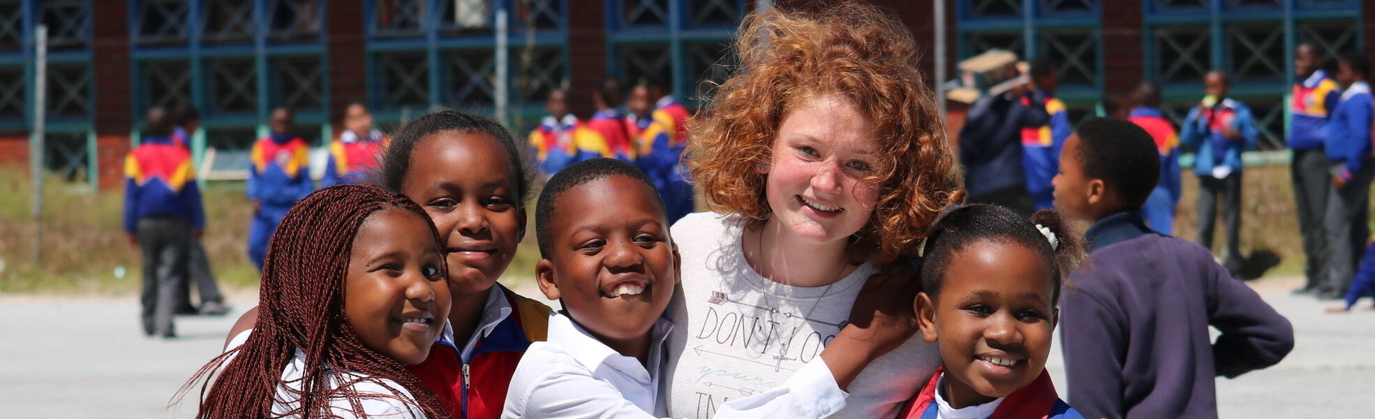 Unterrichten an einer Grundschule in Südafrika