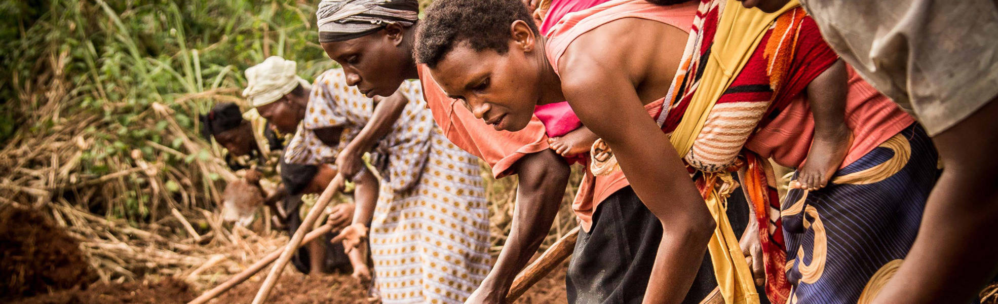 Farm work in Uganda
