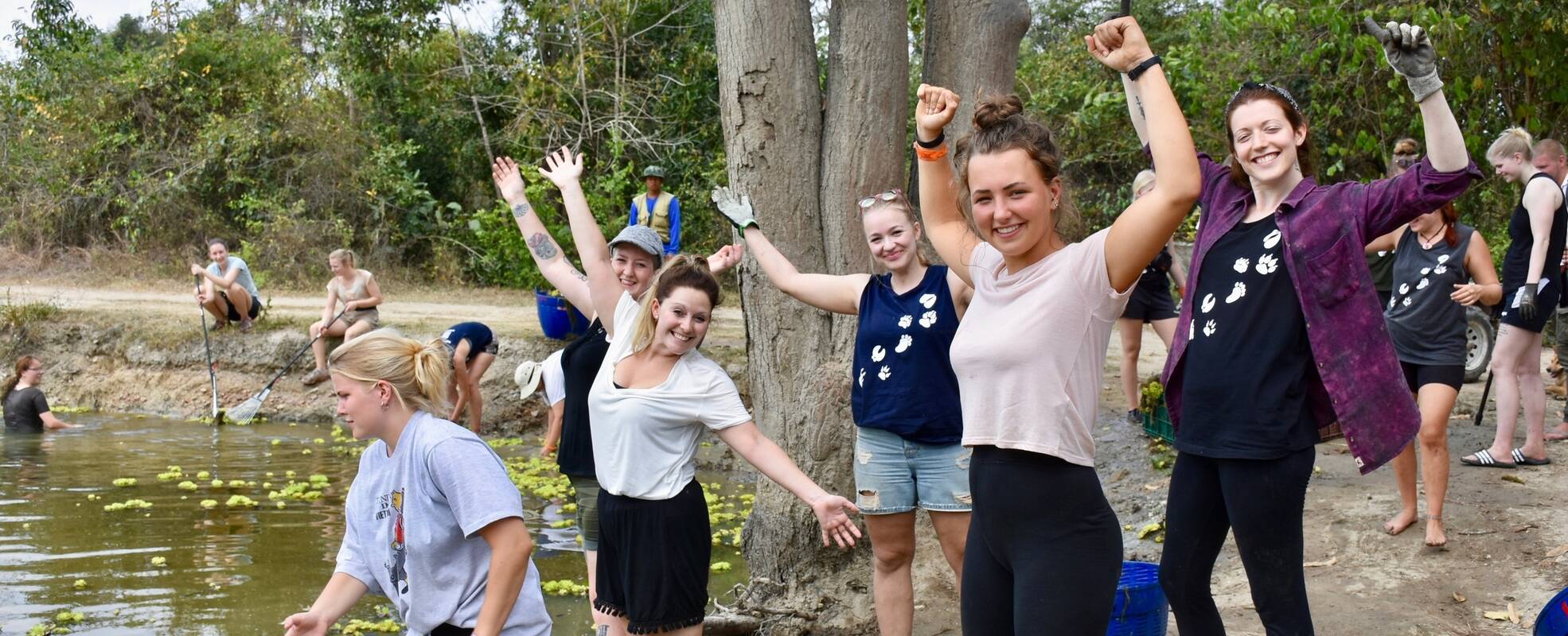 Freiwilligenarbeit im Wildtierschutz - mit bedrohten Tierarten arbeiten