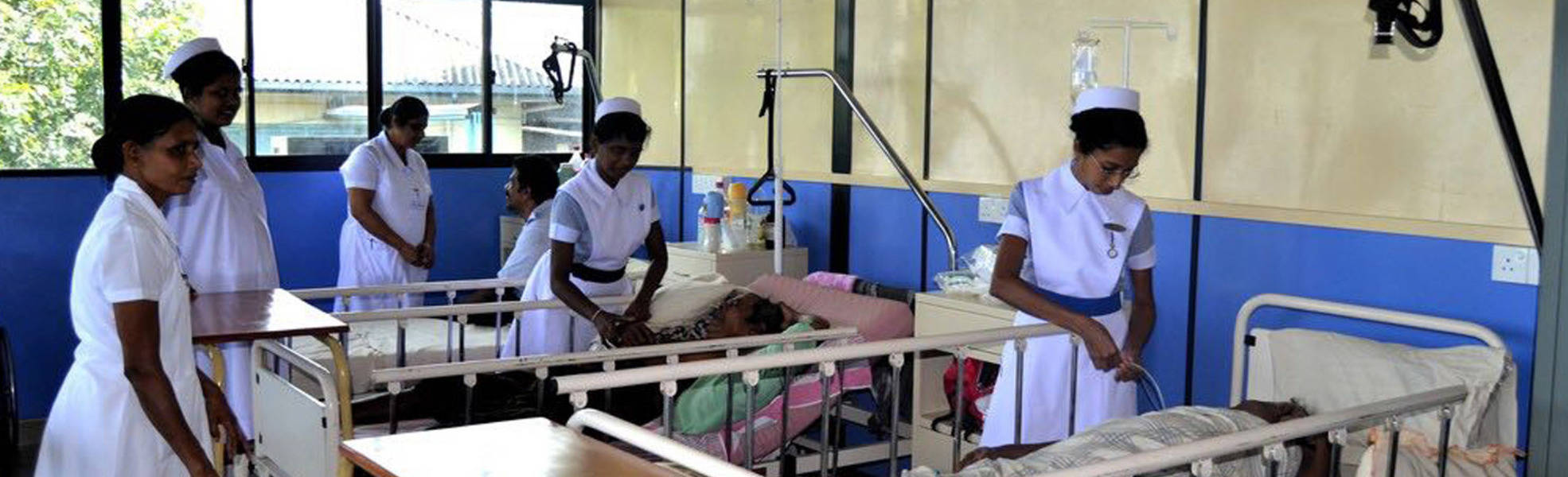 Nursing internship in a hospital in Sri Lanka