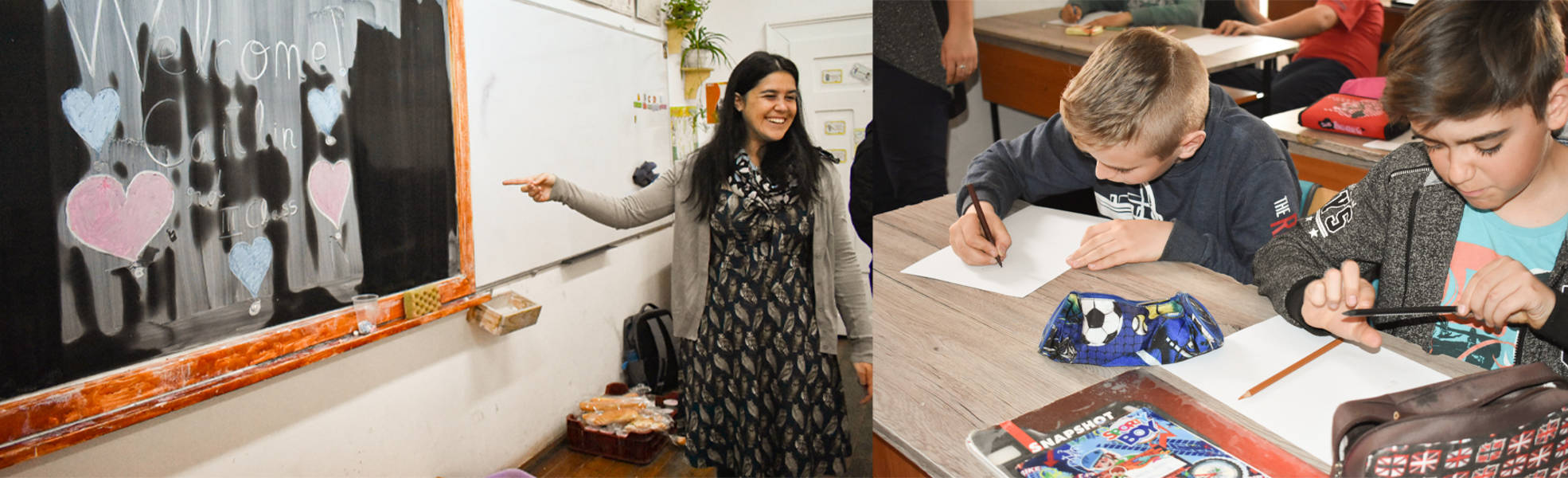 Freiwilligenarbeit im Schulprojekt in Rumänien