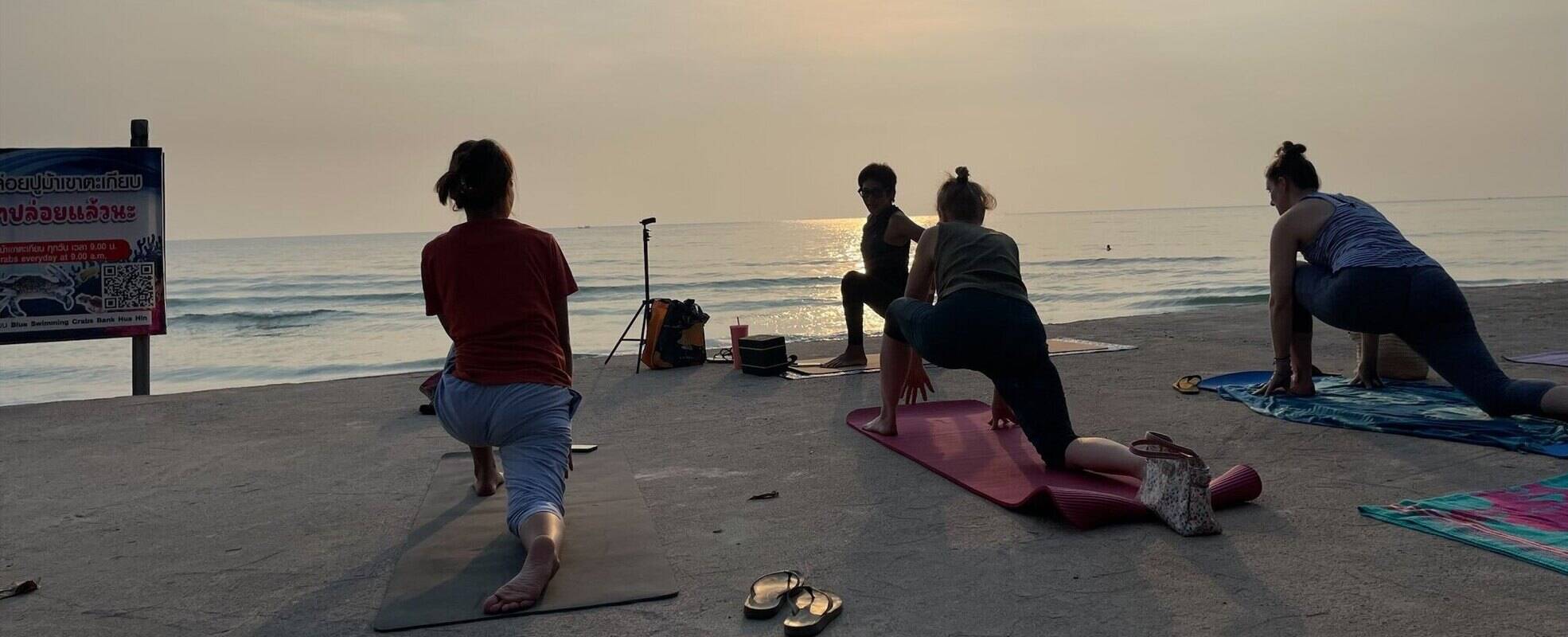 Thailand Beach Yoga
