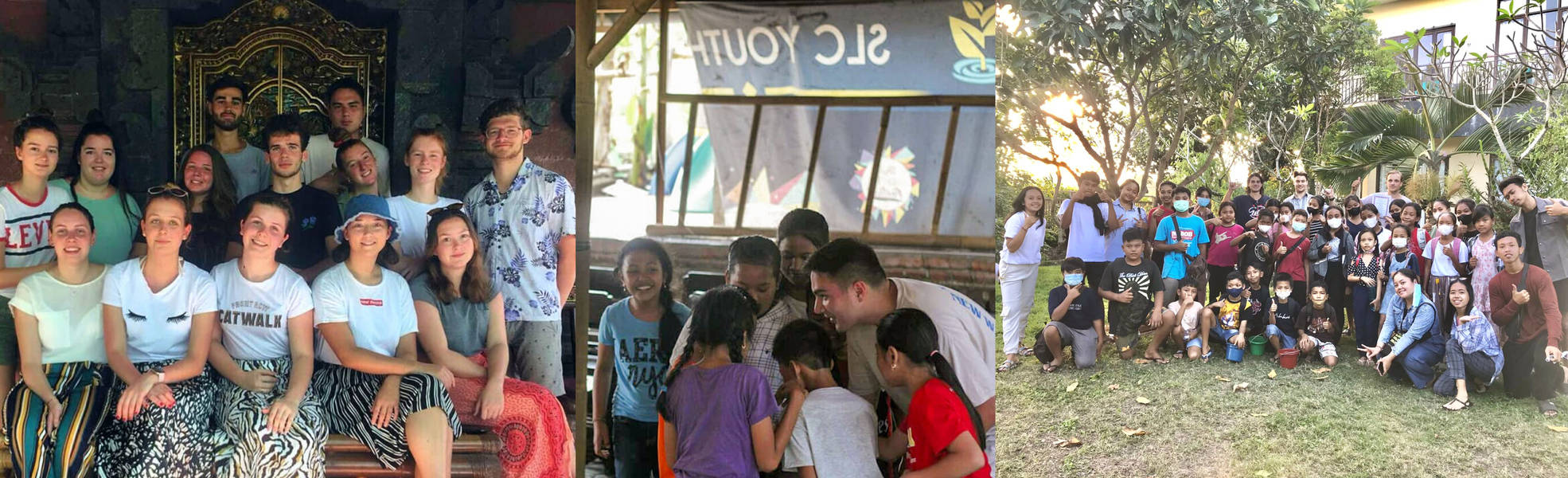 Englisch unterrichten in einer Schule auf Bali