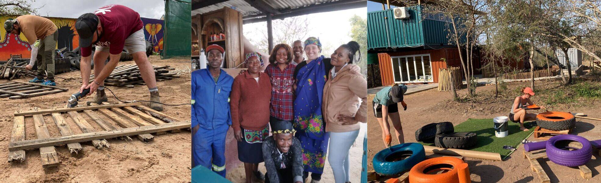 Volunteer work in the Social Entrepreneur Project in South Africa