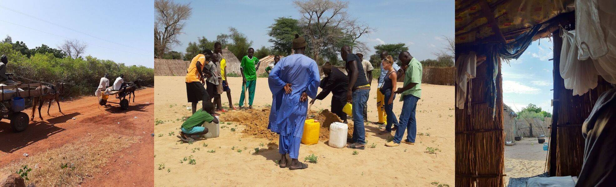 Freiwilligenarbeit im ökologischen Hausbau im Senegal