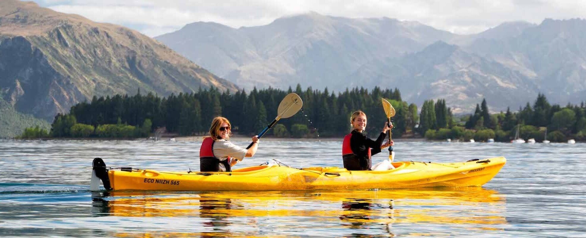 Gruppenreise in Neuseelands Süden - Kayaktour