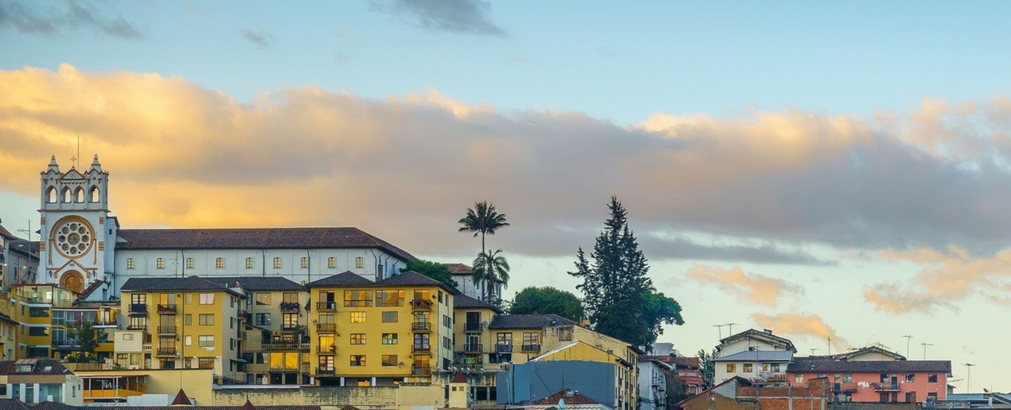 Blick über Quito