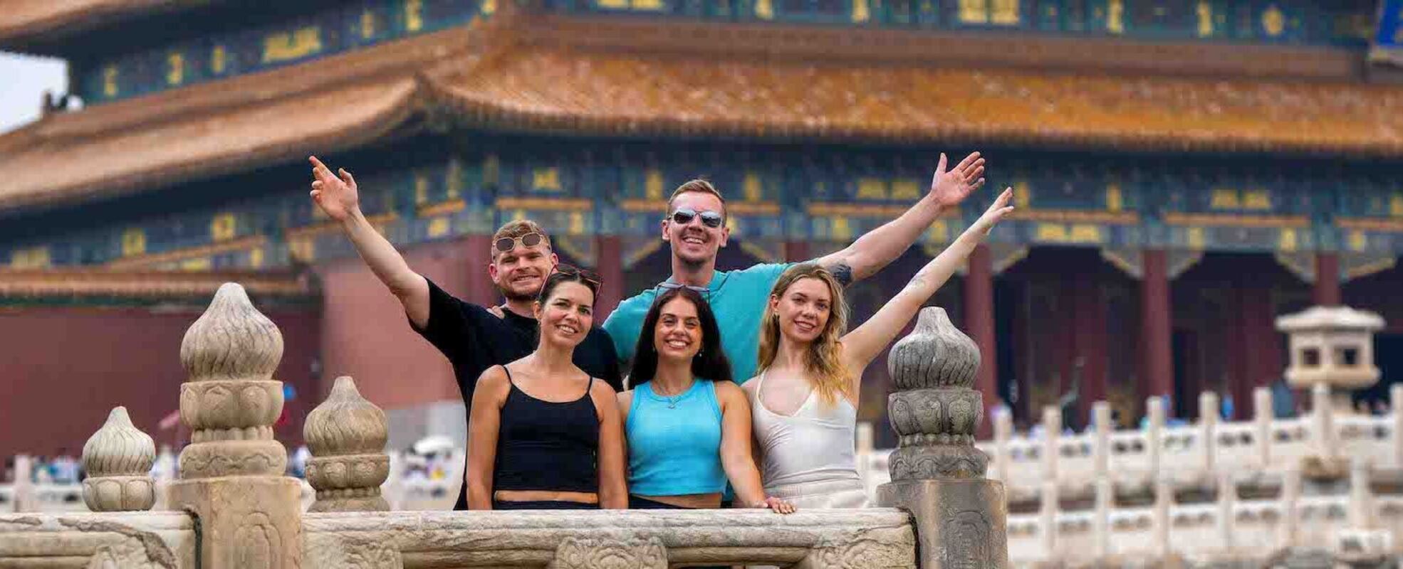 Teilnehmer bei der 12 Tage Rundreise in China