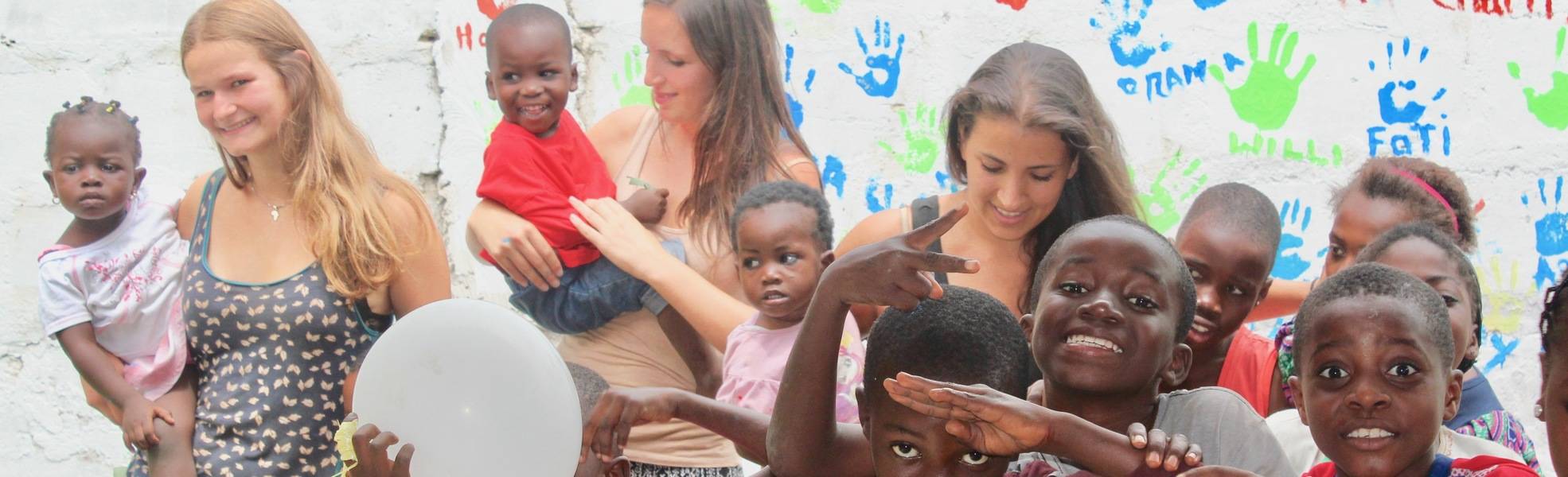 Freiwilligenarbeit im Children Center in Ghana
