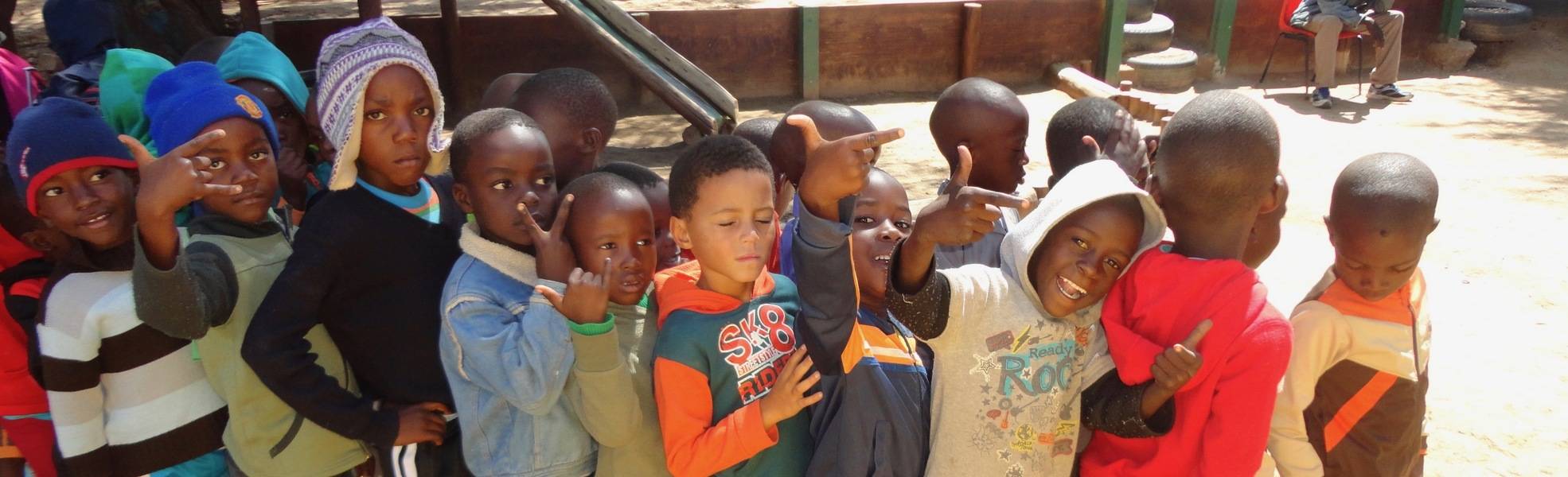 Voluntary work in childcare in Namibia