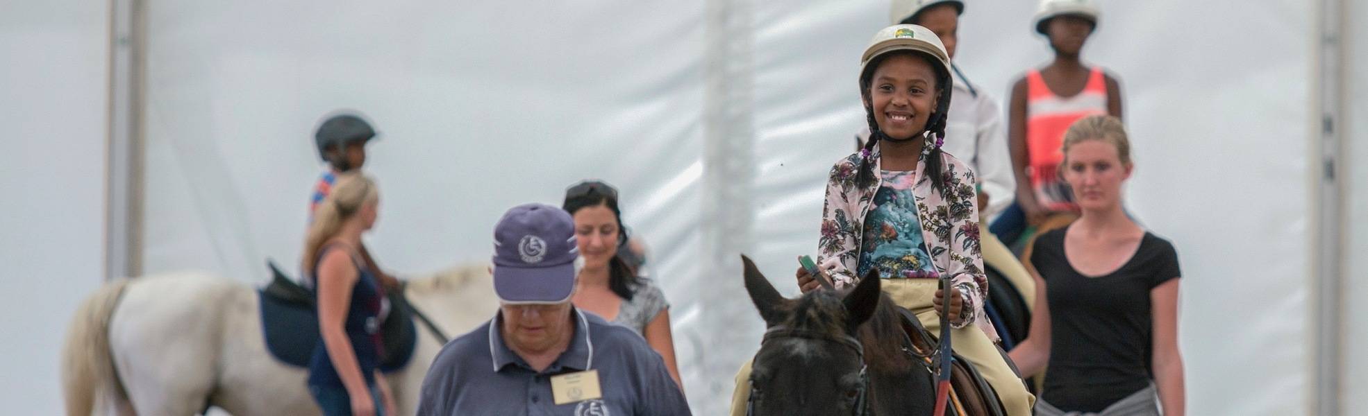 Freiwilligenarbeit in der Reittherapie in Südafrika
