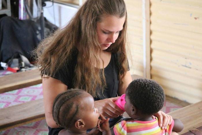 Suppenküche in Namibia