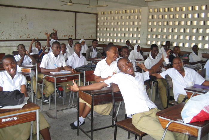 Internship teaching in Zanzibar