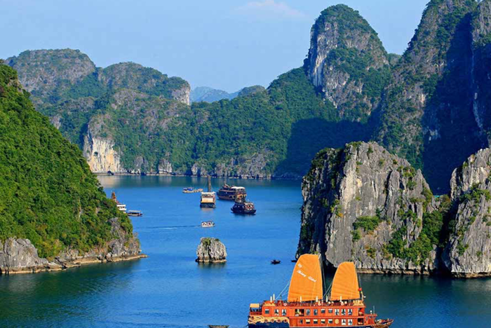 Rundreise Nordvietnam: Halong-Bucht