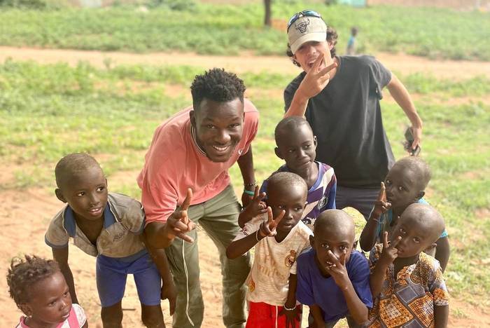 Oekologische Farmarbeit im Naturschutzprojekt 