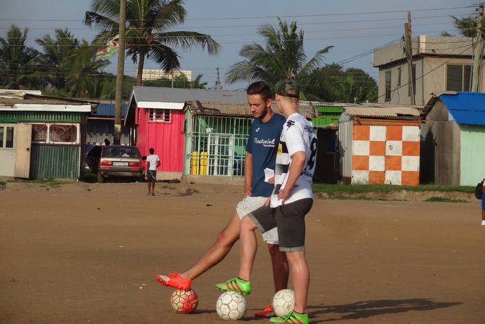 Fußball Trainer Ghana Freiwilligendienst