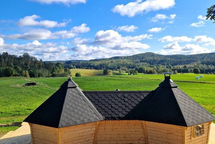 Ausblick beim Bauprojekt in Schweden