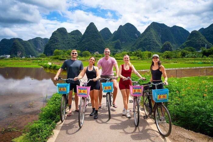Fahrradtour bei der China Rundreise