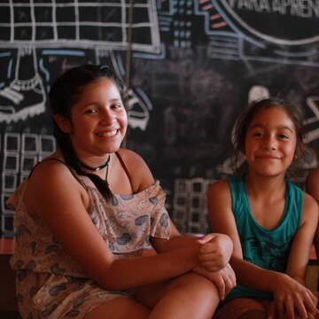 Chile Kinder unterrichten 