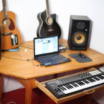 Audio und Video Produktion Set up