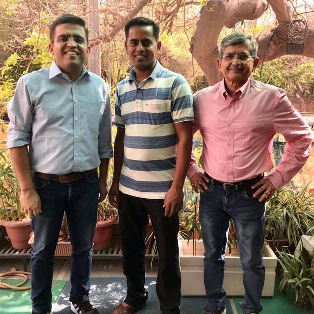 Portrait Team in Delhi, Indien