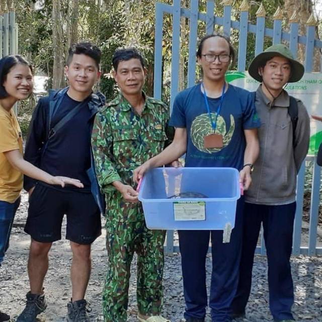 Portrait Team in Süd-Vietnam