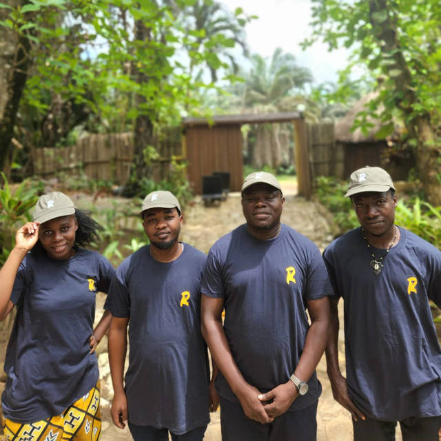 Portrait Team in Axim, Ghana