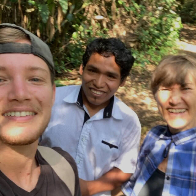 Portrait team in the Amazon, Peru