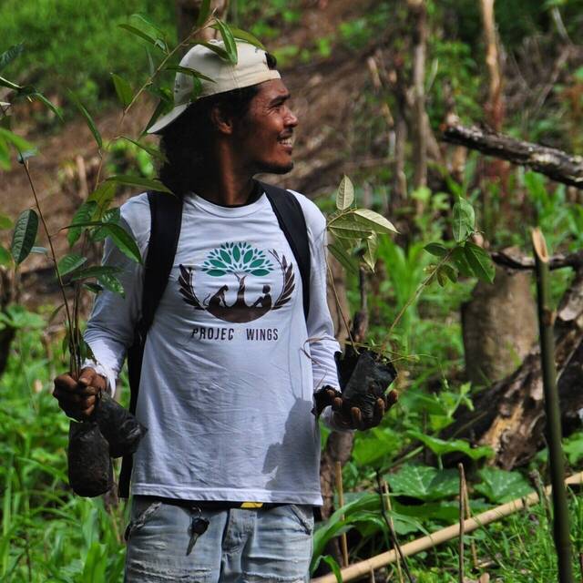Portrait Team in Sumatra, Indonesien