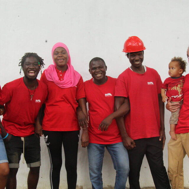 Portrait Team in Mtwara, Tansania