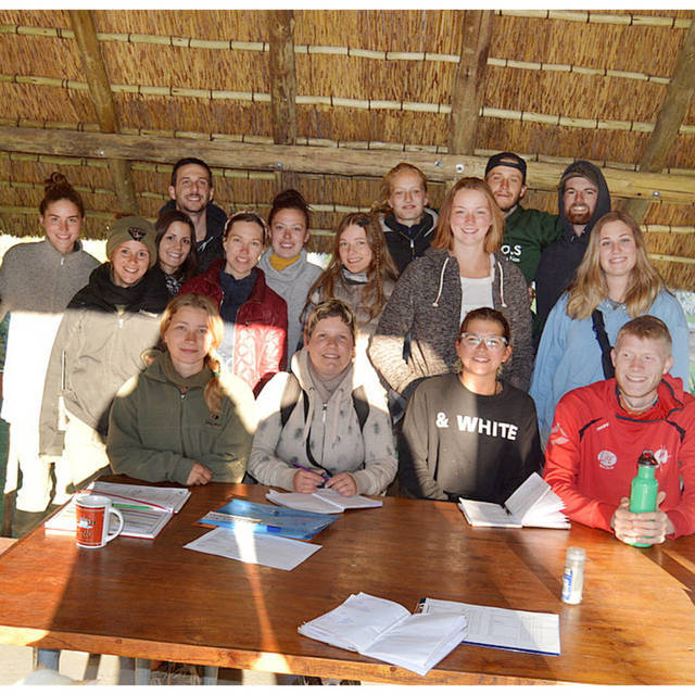 Portrait Team in Gobabis, Namibia